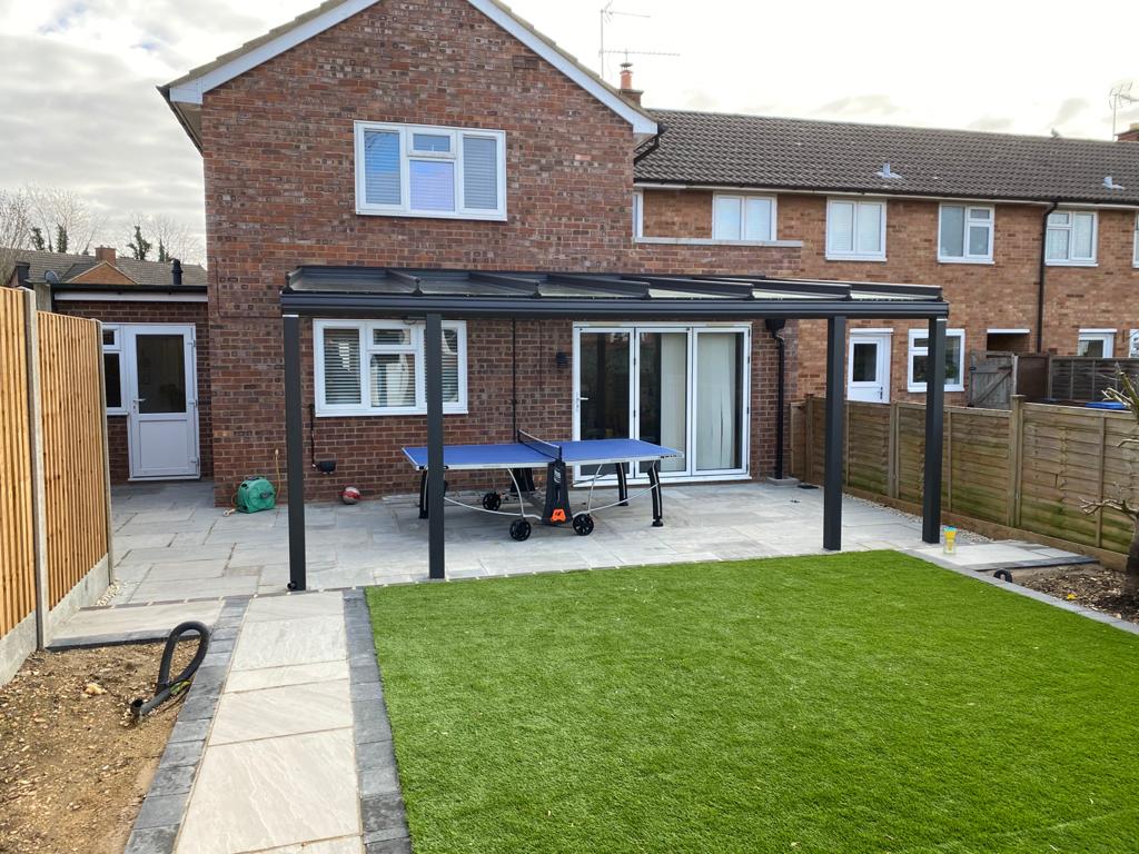 A Glass Veranda in Welwyn Garden City, Hertfordshire