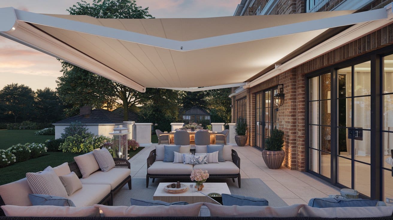 Luxury Outdoor Shade with the Opal Design II