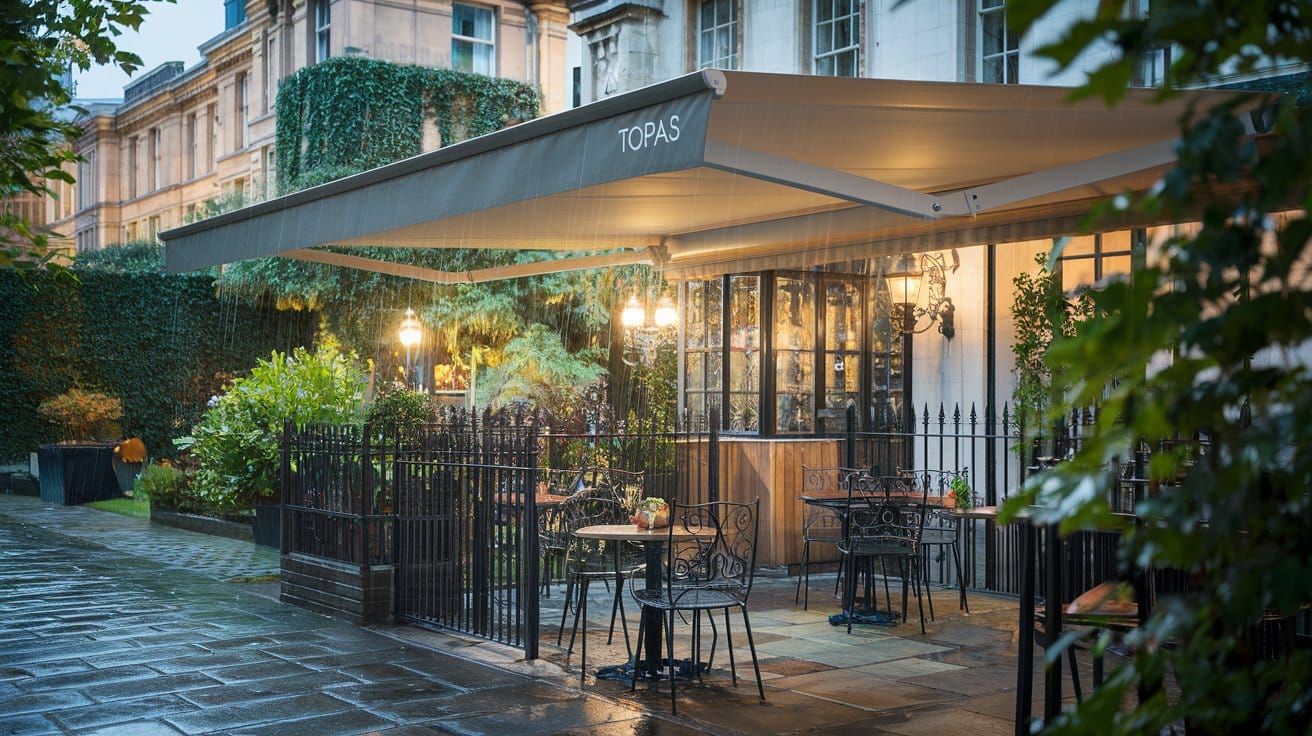 Weatherproofing with the Topas Awning