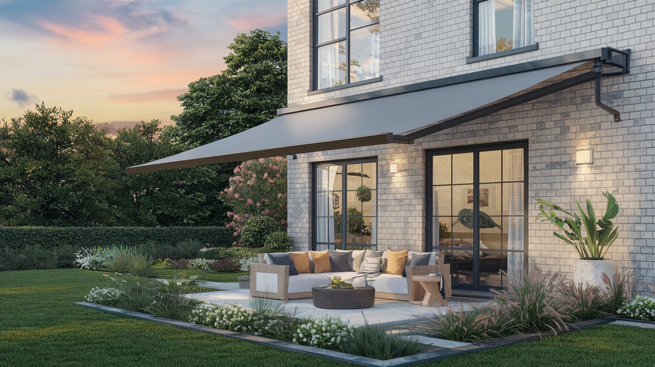 Weatherproof VertiTex II Awnings