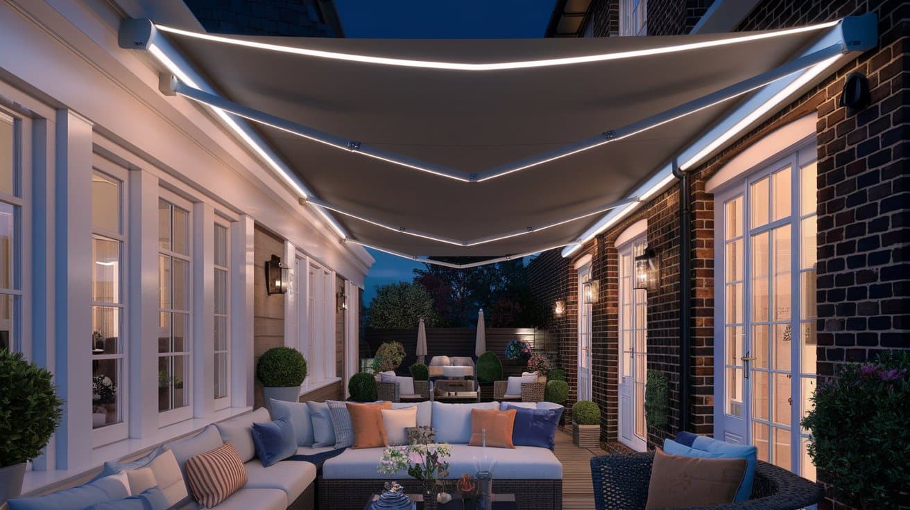 LED Lighting in Weinor Awnings Brightening Your Outdoor Evenings