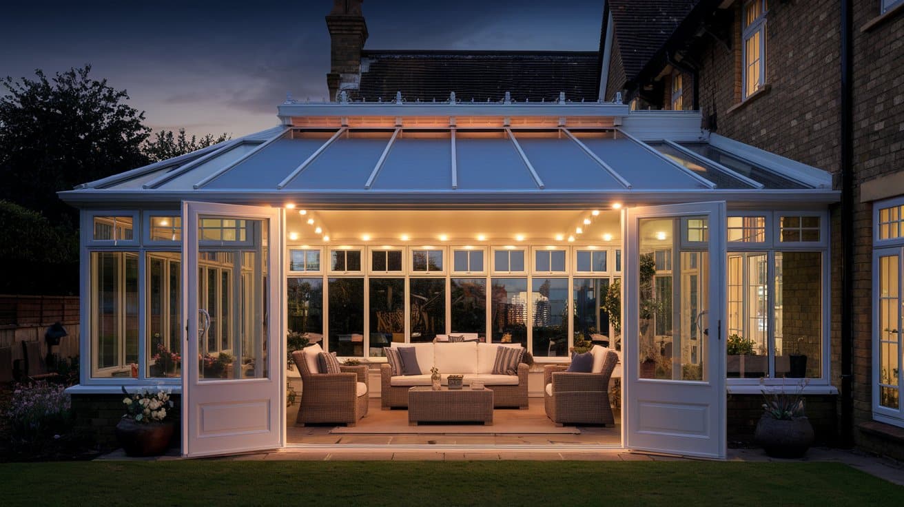 WGM Top Awning with LED Lighting for Night Use