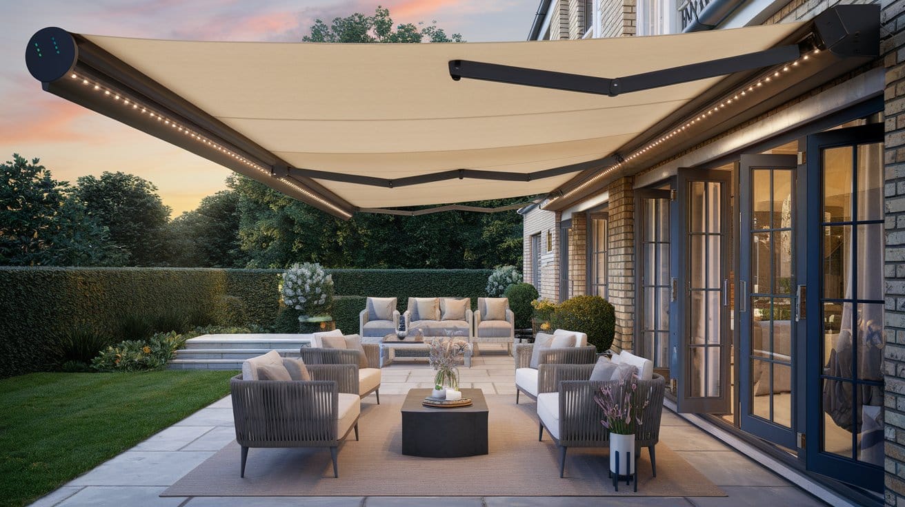 Top Integrated Lighting and Heating Options for Premium Awnings
