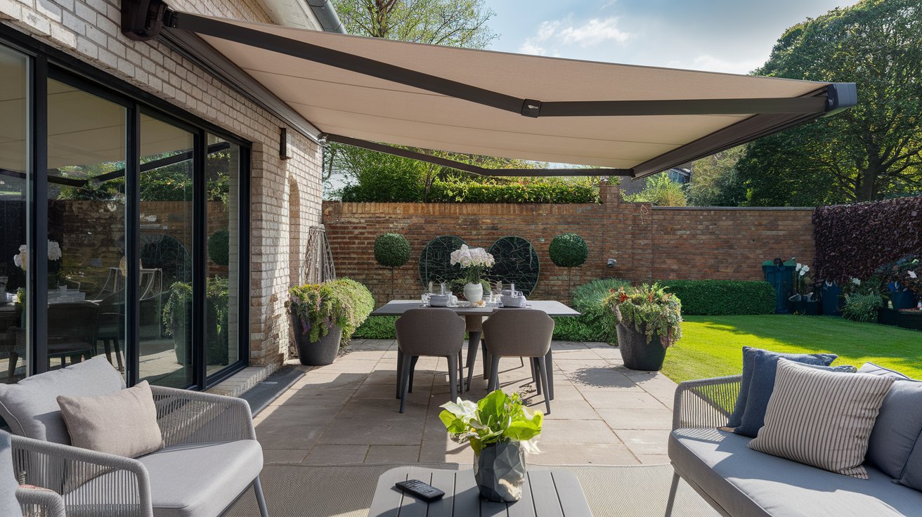 Semina Life Awning with Remote-Controlled Operation