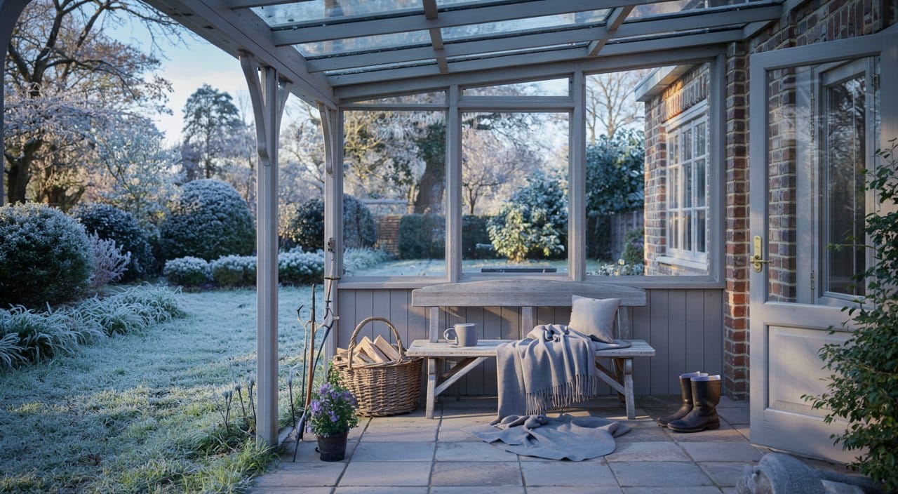 Can a Glass Veranda Work in Winter? Yes, and This Is How