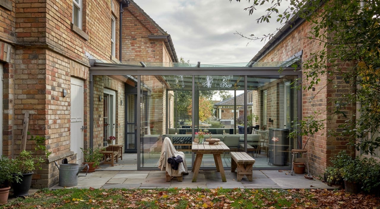 How Frameless Glass Verandas Complement Both Modern and Listed Properties