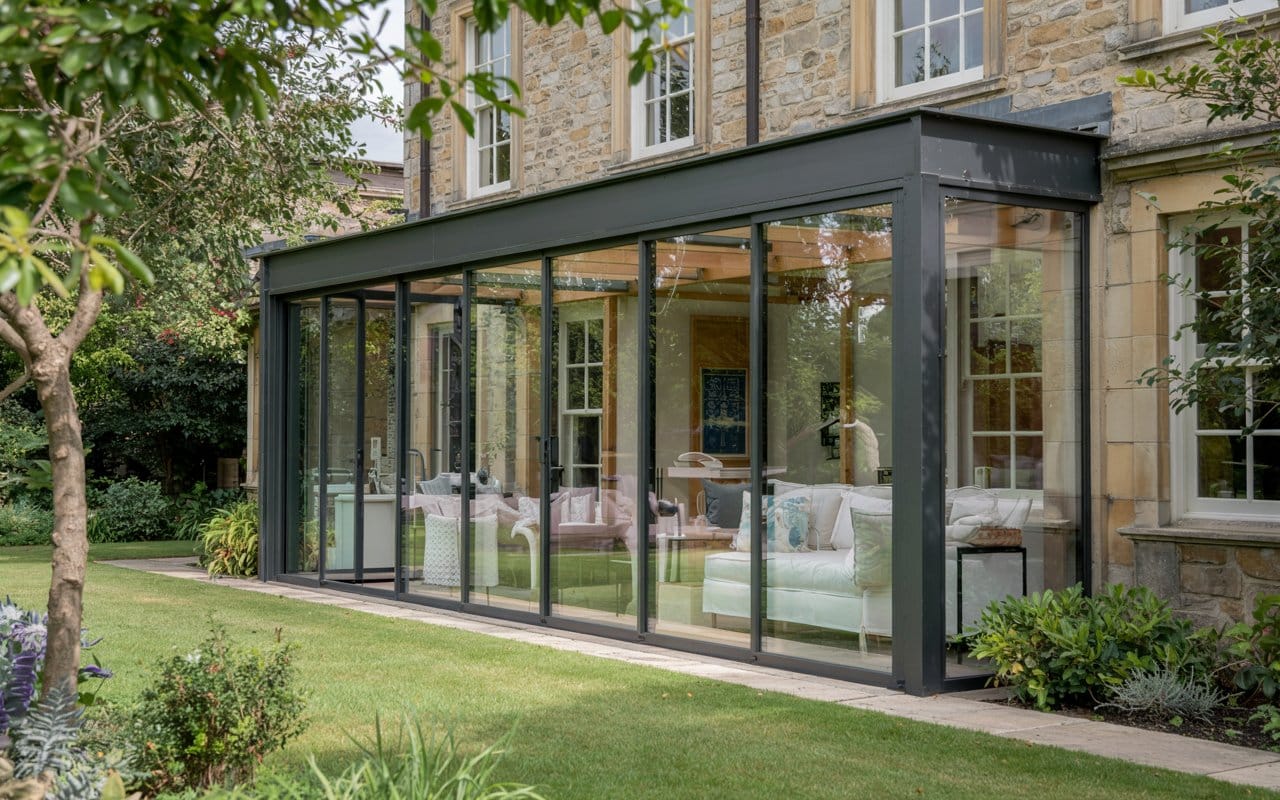 How to Add Frameless Panels or Screens Without Disrupting Your Glass Room Design