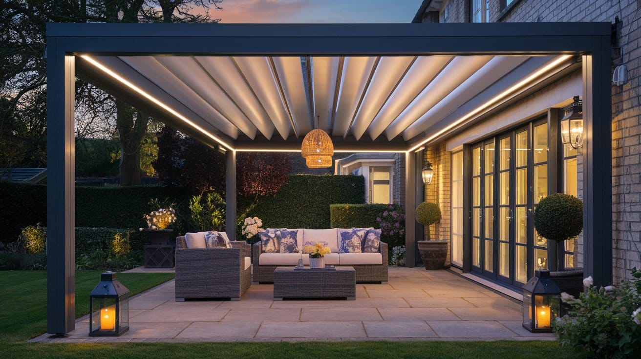 Pergola Lighting Options for Evening Use