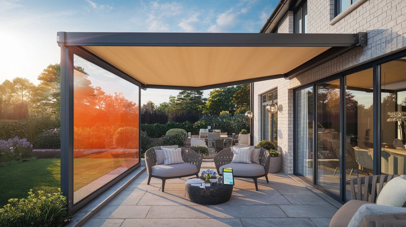 UV Protection with Roof-Mounted Conservatory Awnings
