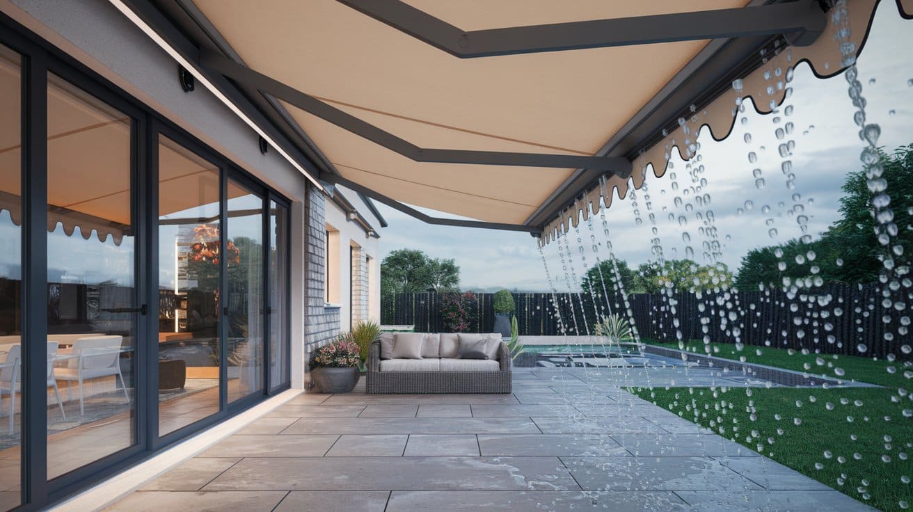 Waterproof Features of Full-Cassette Awnings