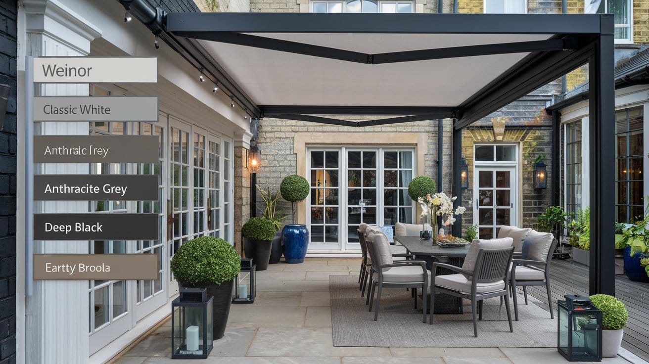 Selecting the Best Frame Colour for Your Outdoor Aesthetic