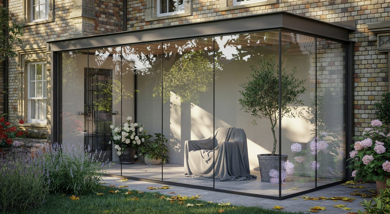 Why Frameless Glass Rooms Fit Both Modern and Traditional Homes