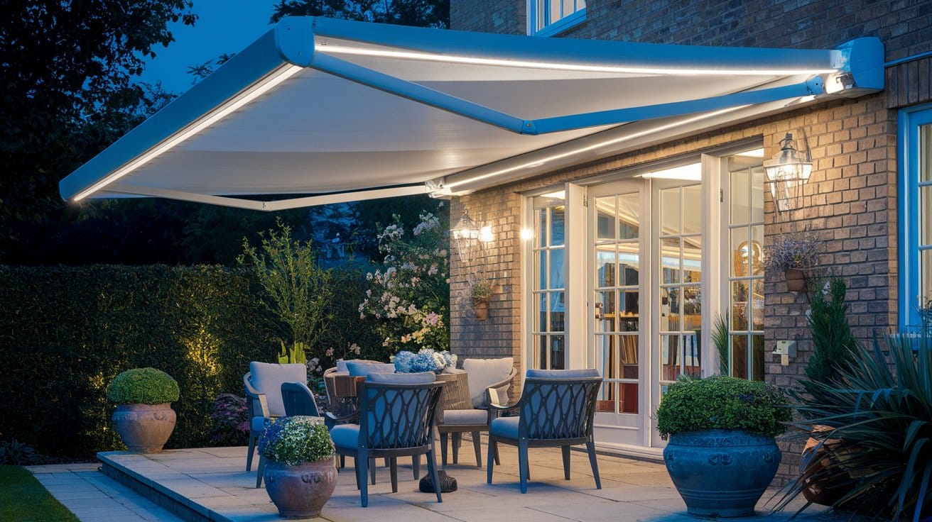 The Benefits of LED Lighting in Outdoor Awnings