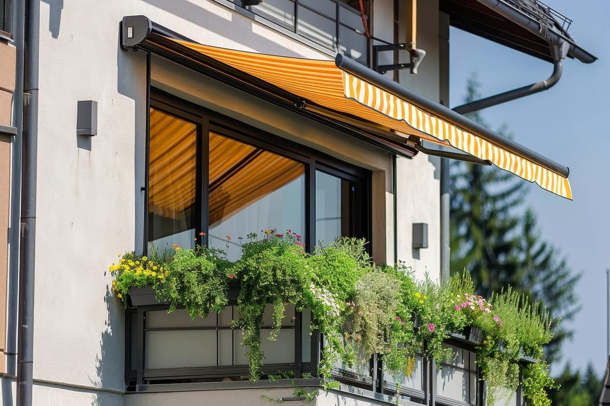 Choosing Between Fabric and Glass Elements in Weinor Awnings