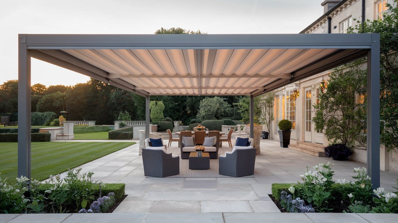 The Best Pergola Awnings for Large Garden Spaces
