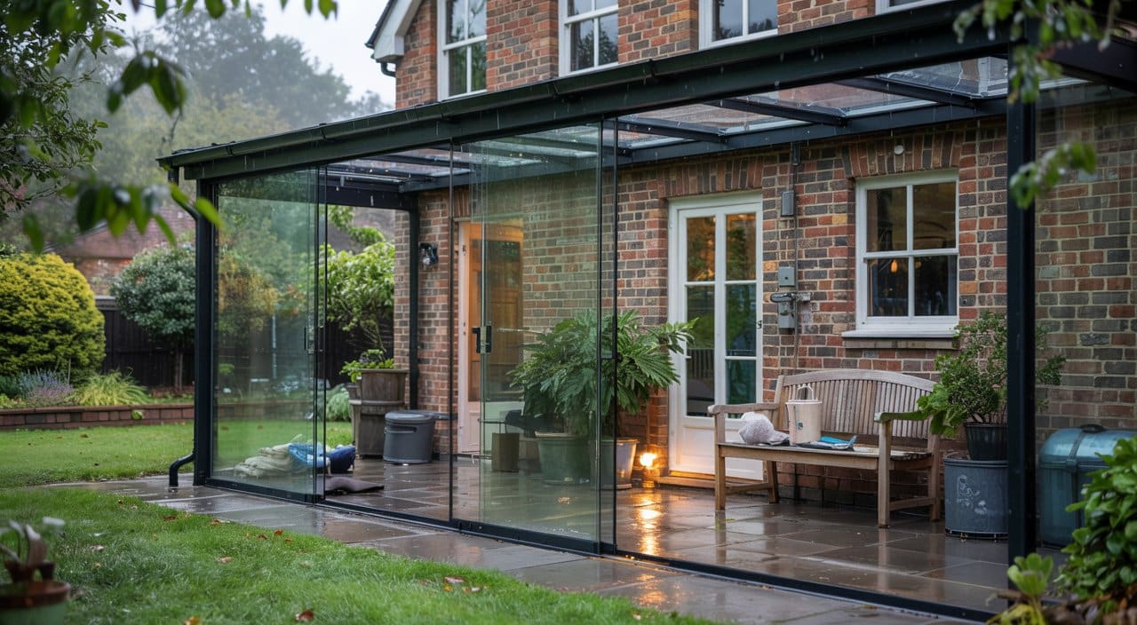 How Glass Patio Roofs Let You Enjoy Rainy Days Outdoors