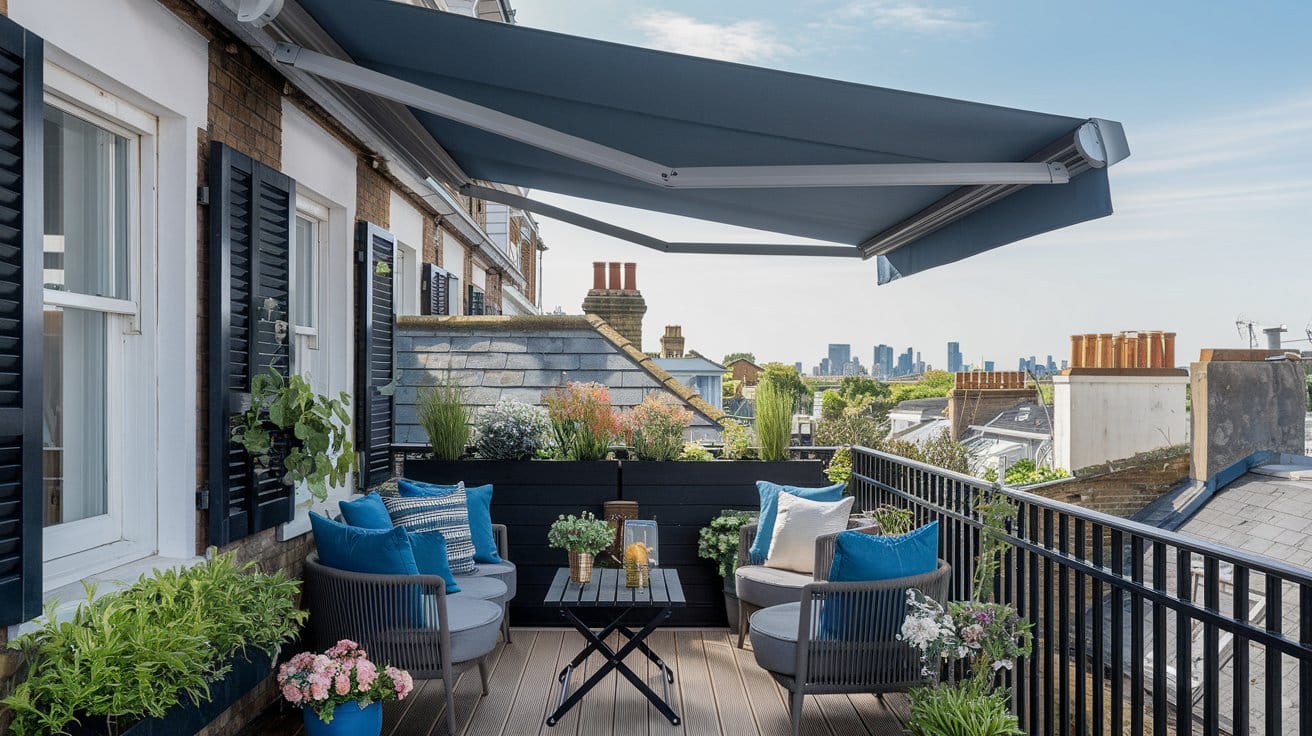 Open Awnings Ideal for Balconies