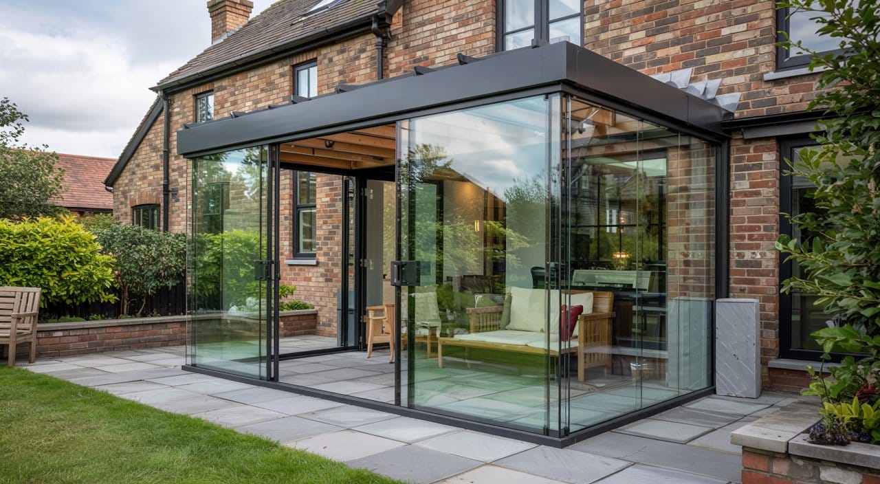 No Frames, No Compromise – How Weinor Frameless Systems Handle Wind, Rain and Cold