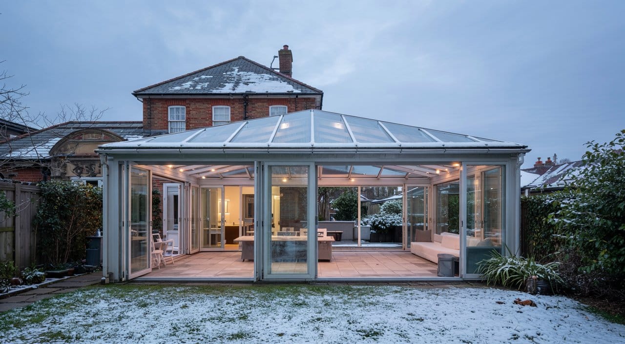 Is a Glass Patio Roof Strong Enough for Snow and Wind? Absolutely – Here’s Why