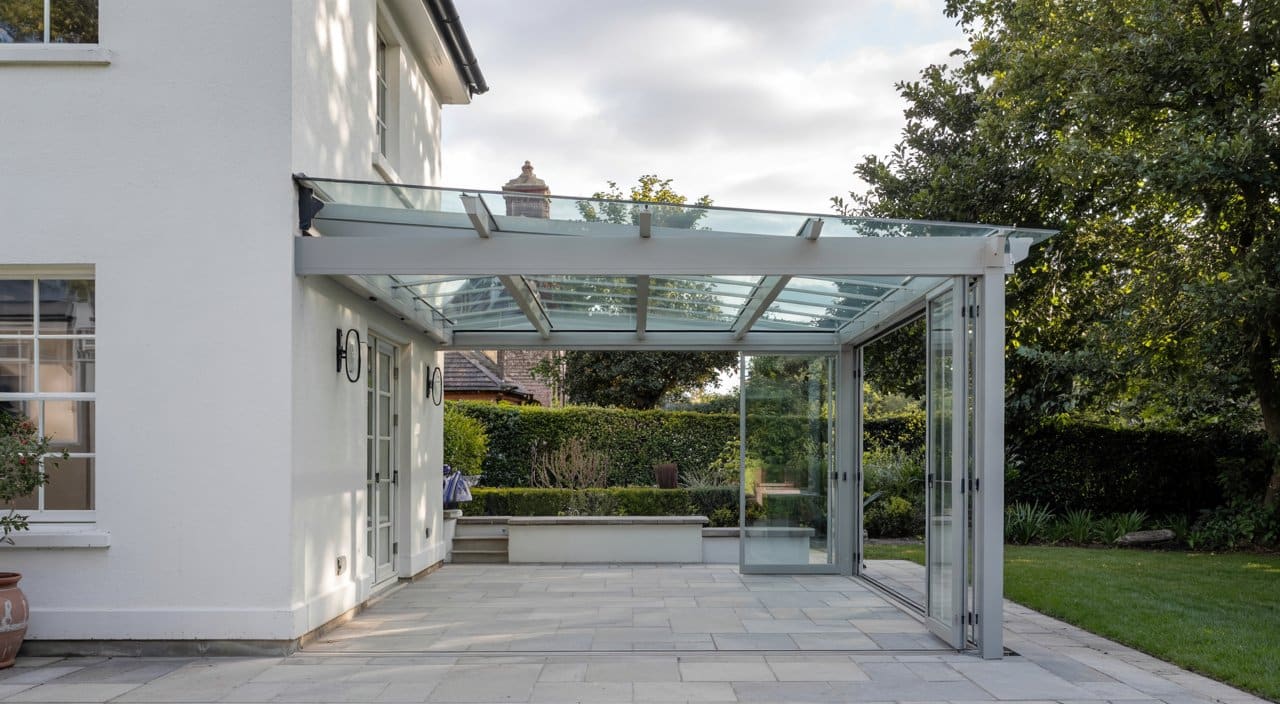 Terrazza Pure – The Glass Patio Roof That Redefines Outdoor Living
